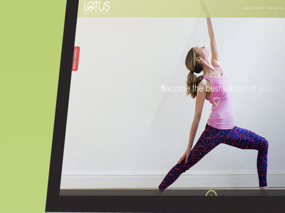 lotus health and fitness designed by pyrus services