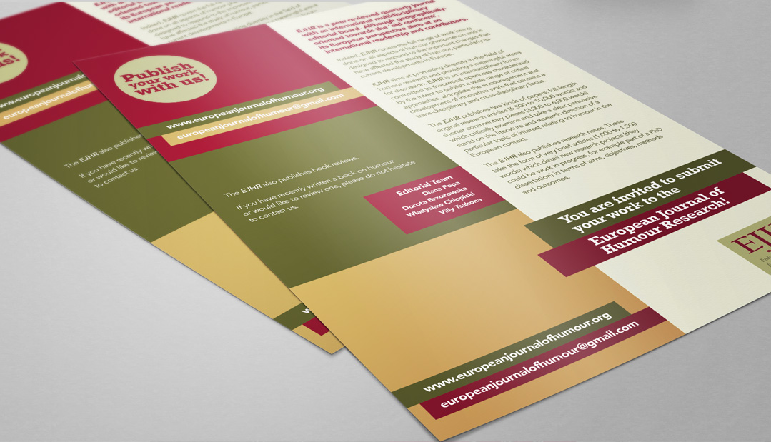leaflet and poster design for action on hearing loss by pyrus services