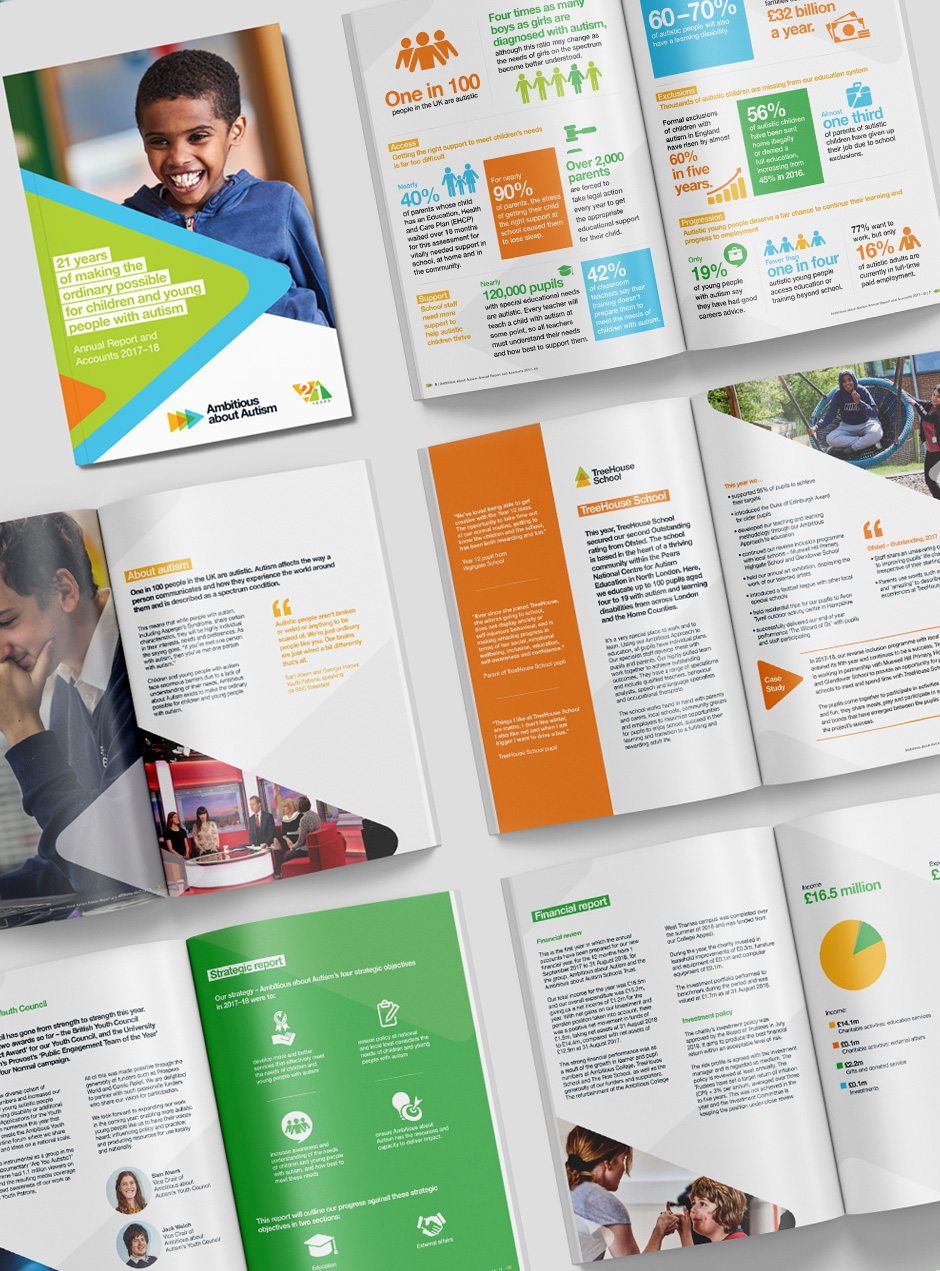 Ambitious about autism annual report