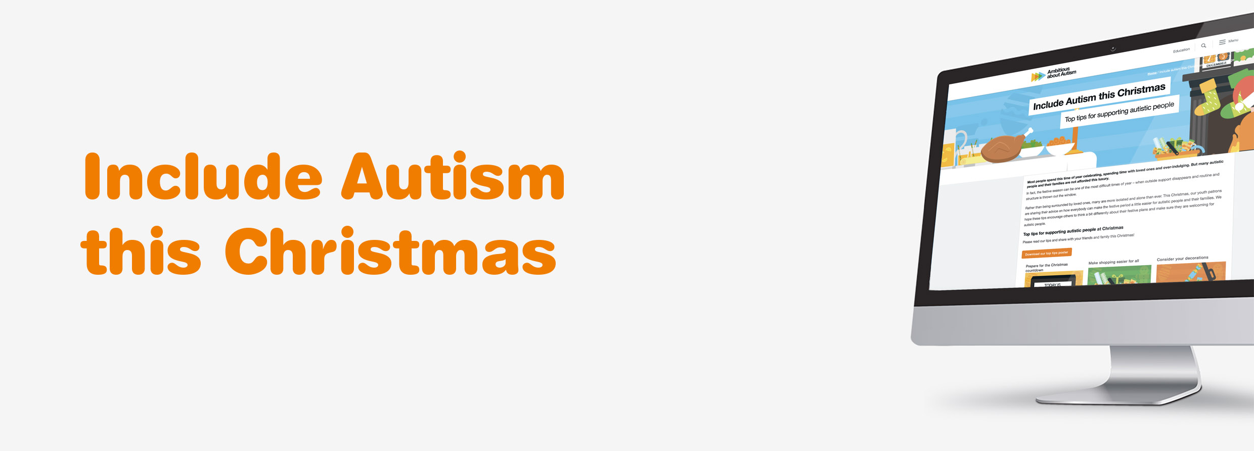 Ambitions about autism Include autism toolkit