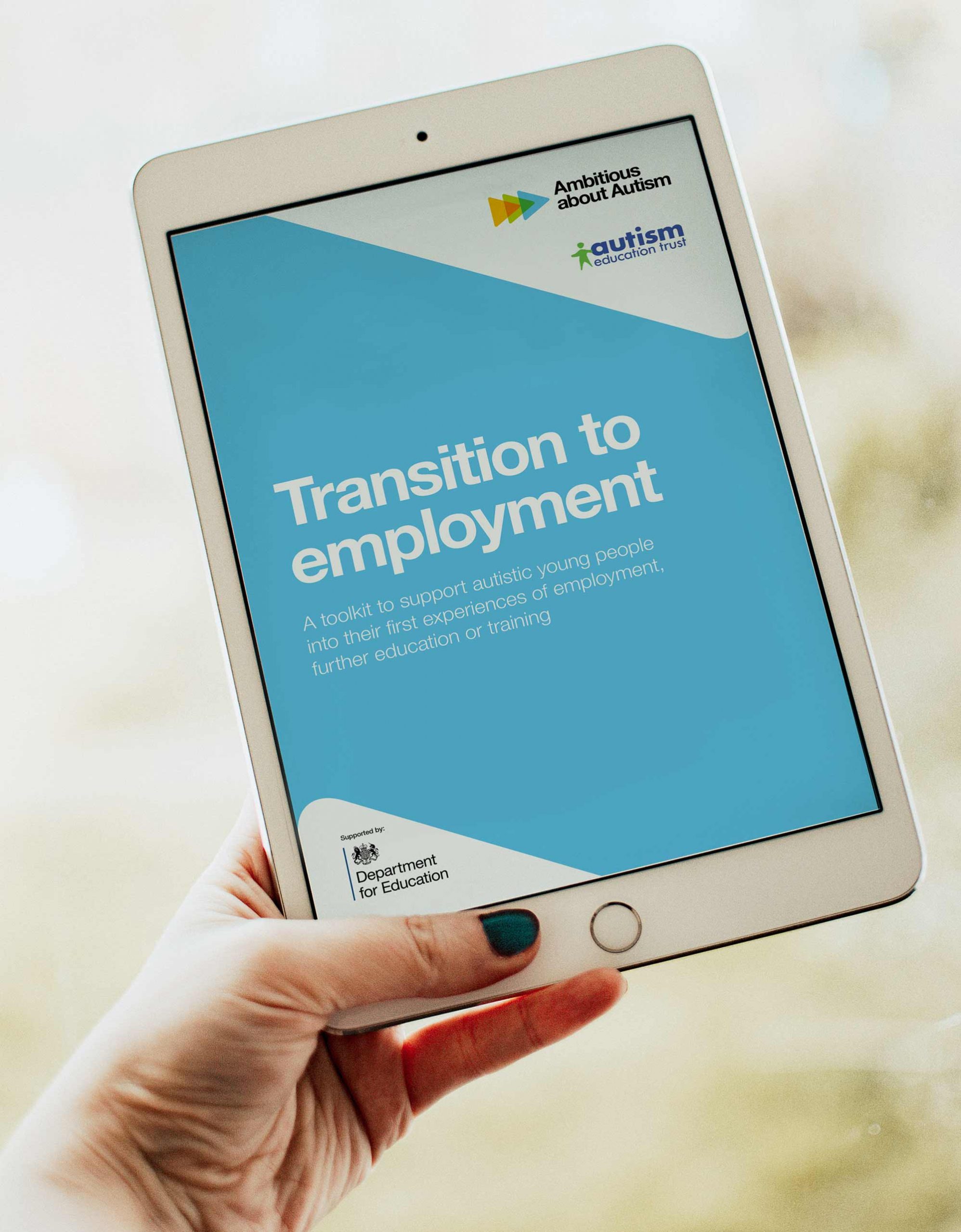 Ambitious about Autism transition to employemnt toolkit