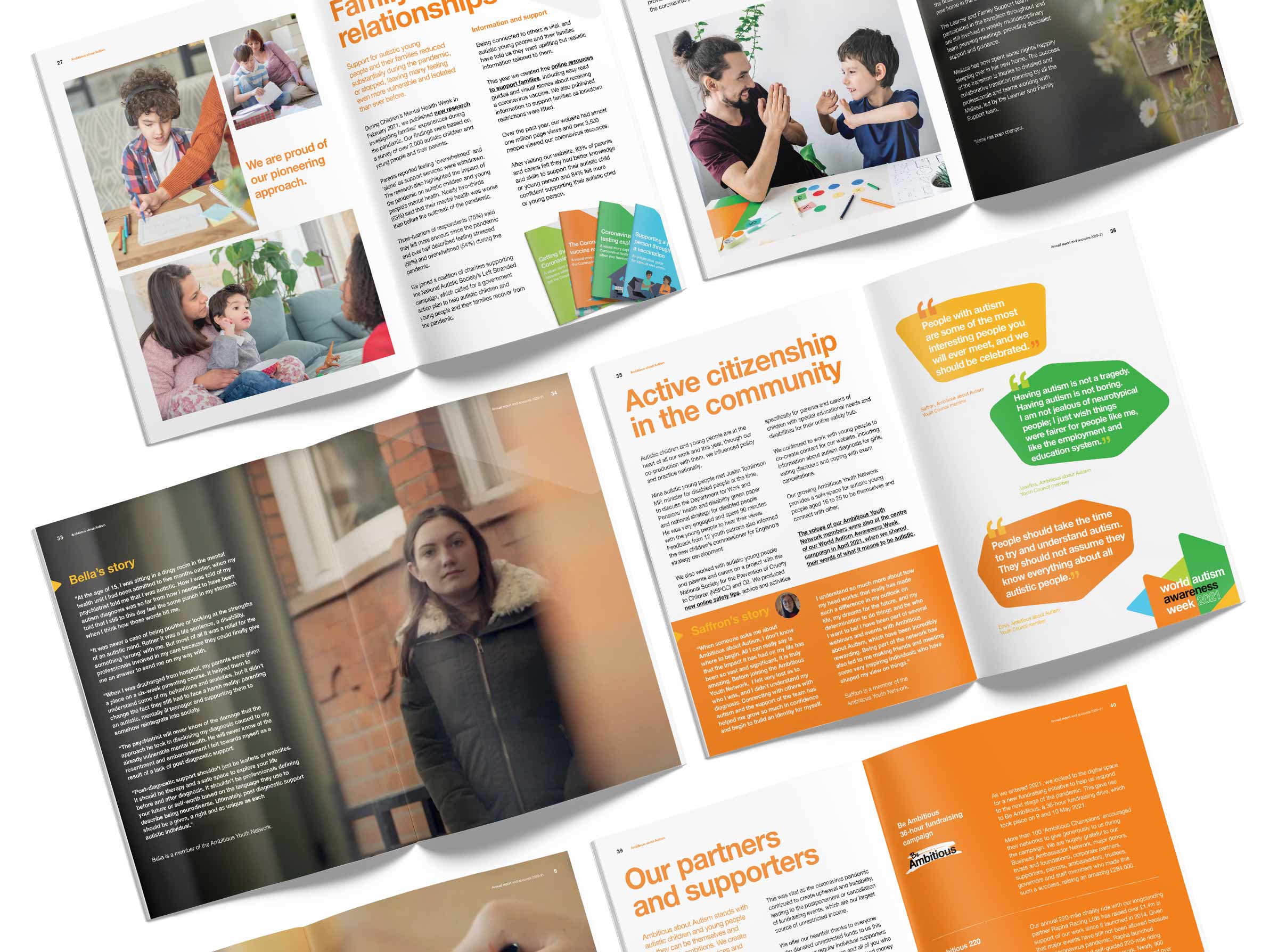 Ambitions about autism annual report