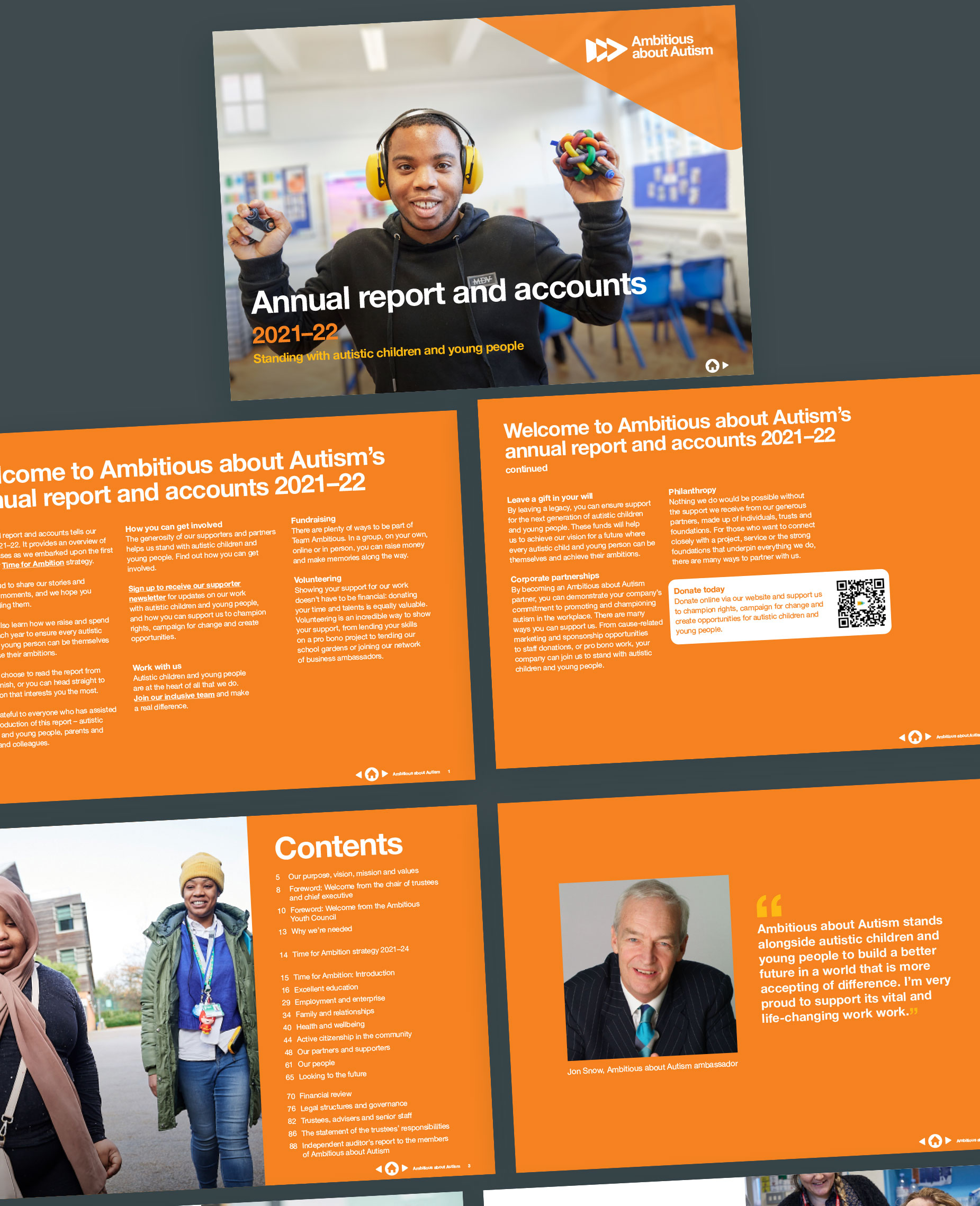 Ambitions about autism annual report